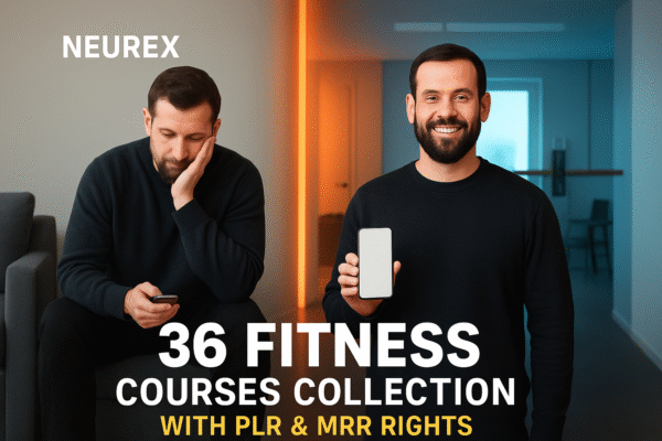 Ultimate 36 Fitness Courses Bundle – Rebrand & Resell with PLR + MRR