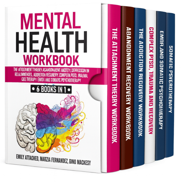 6 Books in 1 Mental Health Workbook | Attachment Theory, Abandonment Anxiety & More