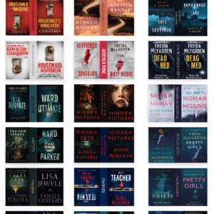 Psychological Thriller Mini eBooks | DIY Digital PDF Printout