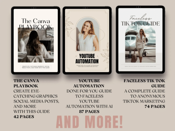 22 Faceless Digital Marketing Products & Templates - Image 6