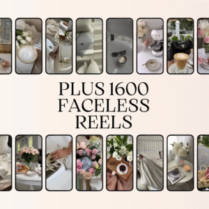 22 Faceless Digital Marketing Products & Templates