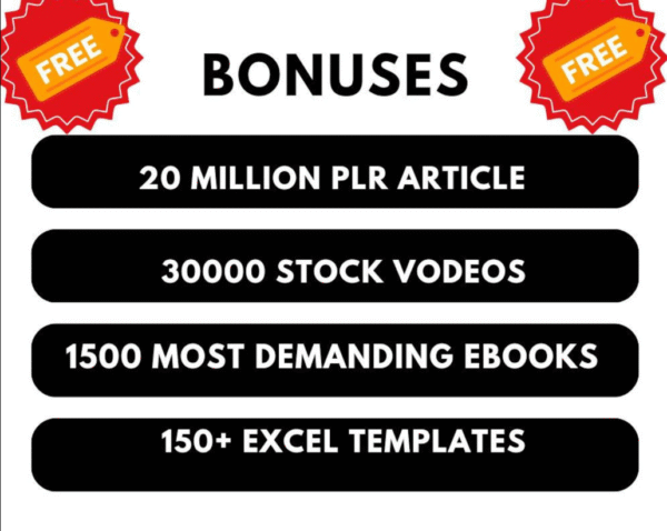 3 Million+ eBooks with Reseller Rights + 3 Million PLR Articles Bonus - Image 2