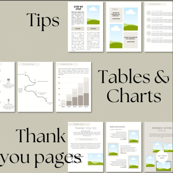150 Canva eBook Templates | Course Workbook & Guide to Creating eBooks - Image 6
