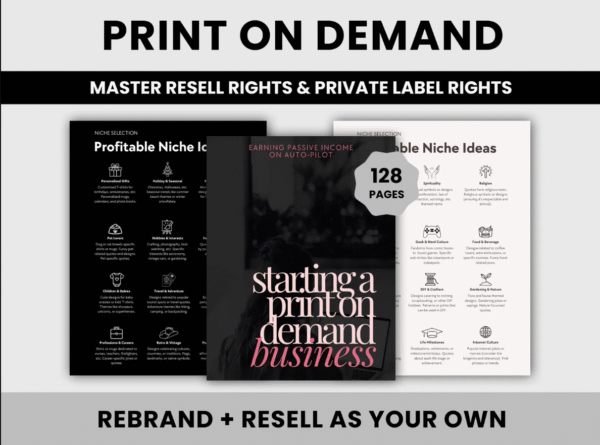 The Ultimate Print-on-Demand Business Guide