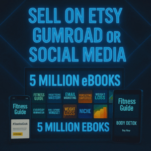 5 Million eBooks Mega Bundle | PLR & MRR Resell Rights | Passive Income Digital Library | Financial & Business eBooks