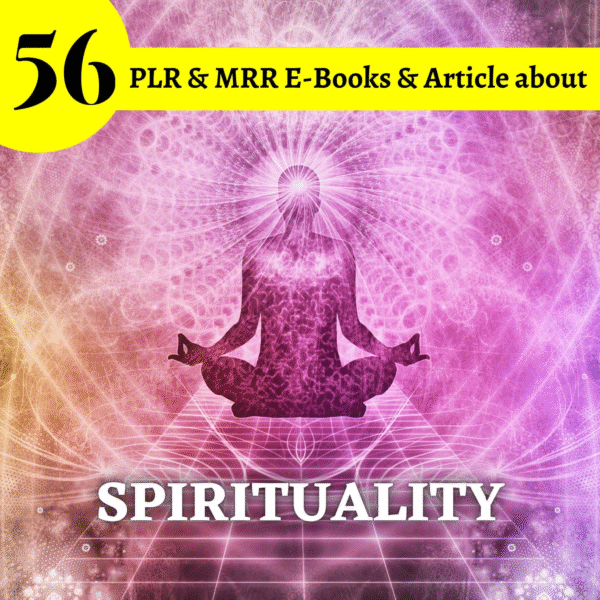 56 Done for You Spirituality eBooks & Articles | PLR + Resell Rights